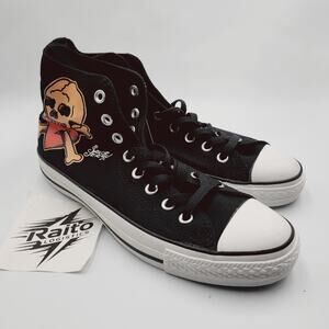 Womens Size 10 Converse Sneakers Chuck Taylor All Star Sailor Jerry Skull 100181